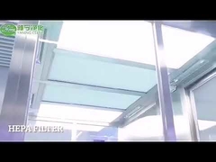 कक्षा मॉड्यूलर क्लीन रूम 0.35~0.65m/s एयर शॉवर के साथ सैंडविच पैनल