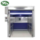 Fully automatic cargo shower room with fast shutter door for clean room