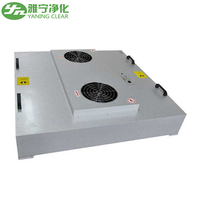 Customized HEPA Fan Filter Unit Galvanized Stainless Steel AC EC Motor For Cleanroom