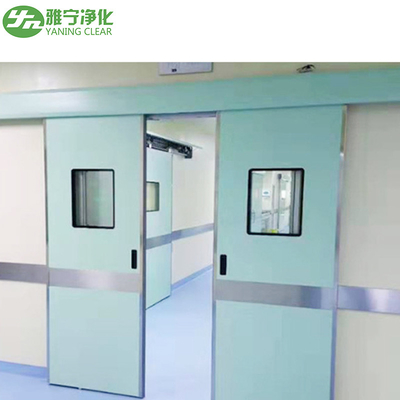 YANING स्वचालित सेंसर स्विंग ऑपरेटिंग रूम का दरवाजा एयरटाइट स्लाइडिंग अस्पताल का दरवाजा