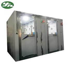उन्नत म्यूट सिस्टम के साथ 304 स्टेनलेस स्टील एयर शावर क्लीन रूम स्वचालित नियंत्रण