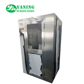 स्टेनलेस स्टील एयर शावर क्लीन रूम उपकरण 62dB क्लास 100 क्लीन रूम के लिए शोर
