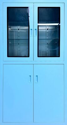 ऑपरेटिंग थिएटर के लिए समायोज्य सेपरेटिंग बोर्ड और उद्योग अनुपालक गैप स्टैंडर्ड वाला SUS304 स्टेनलेस स्टील मेडिकल कैबिनेट