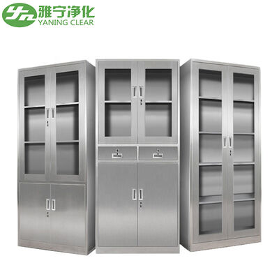 ऑपरेटिंग थियेटर और सर्जिकल स्टोरेज के लिए आसान कीटाणुशोधन के साथ अनुकूलित AISI 304 SS स्टेनलेस स्टील मेडिकल कैबिनेट