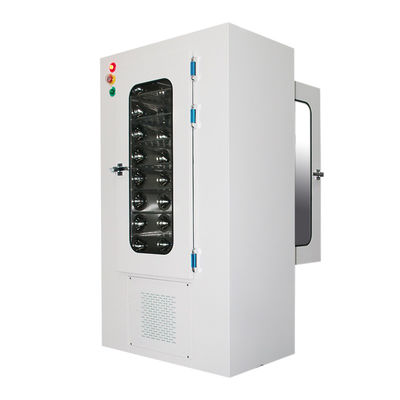 YANING कस्टम स्टेटिक स्टेनलेस स्टील स्वच्छ कक्ष अंतरण खिड़की के माध्यम से इंटरलॉक अस्पताल स्वच्छ कक्ष के लिए हवा शॉवर पास बॉक्स