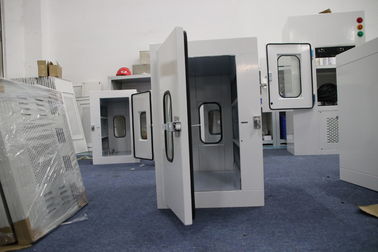 इंटरलॉकिंग स्टील नोजल स्टेटिक पास बॉक्स ULPA HEPA Cleanroom