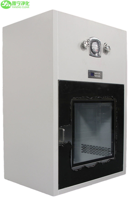 Airtight Interlock Cleanroom Pass Box Transfer Hatch SAS UV Sterilization
