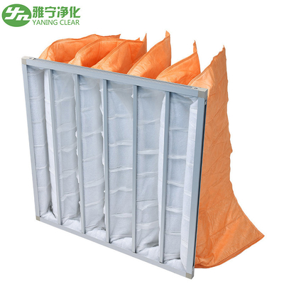 F5/M5 - HVAC सिस्टम के लिए अनुकूलित F8/M8 मीडियम पॉकेट फ़िल्टर बैग फ़िल्टर